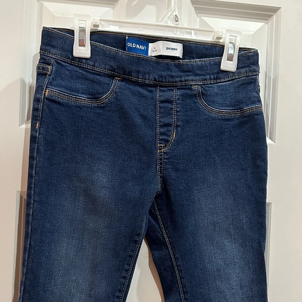 NWOT Old girls Navy Deep Blue Skinny Jeans size 10-12